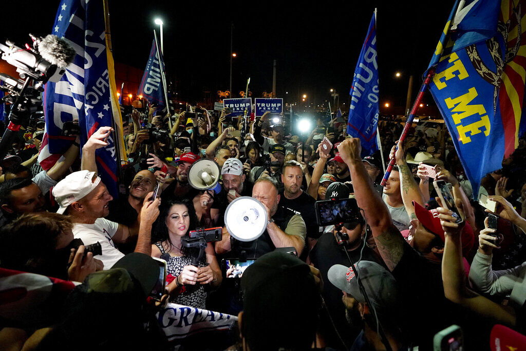 Election protests in Phoenix